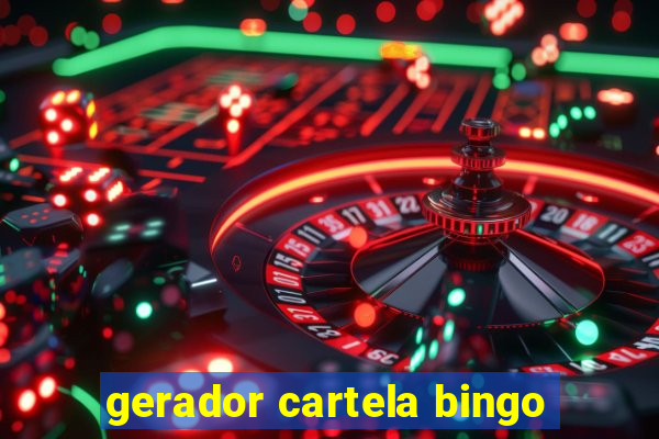 gerador cartela bingo